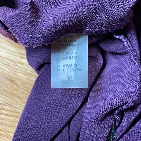 Calvin Klein Cowl Neck Sleeveless Women's Blouse, Size PS - Picture 4 of 7